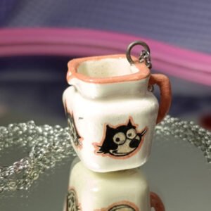 Collar Jarrita Vintage Gato Felix