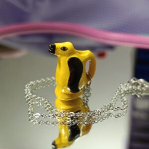 Collar Jarrita Pingüino (amarillo)