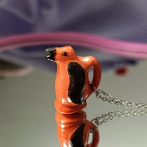 Collar Jarrita Pingüino (rojo)