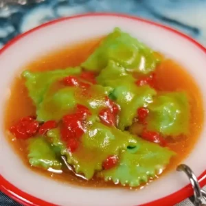 ravioles de espinaca