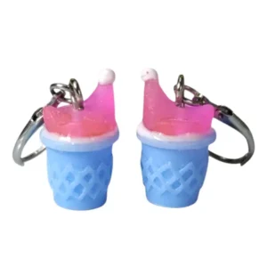 Aritos Gallinitas (combinación rosa y celeste)