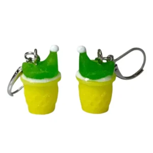 Aritos Gallinitas (combinación Amarillo y verde)