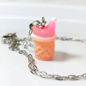 Collar  Gallinita (color rosa)