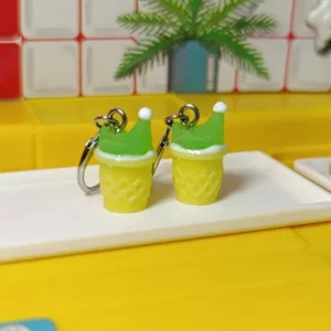 Aritos Gallinitas (combinación Amarillo y verde)