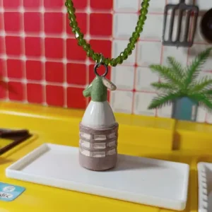 Collar Sifon de soda de cerámica