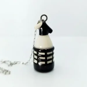 Collar Sifón de soda (negro)