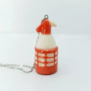 Collar Sifón de soda (rojo)